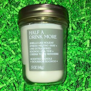 Bourbon Eggnog Scented Candle